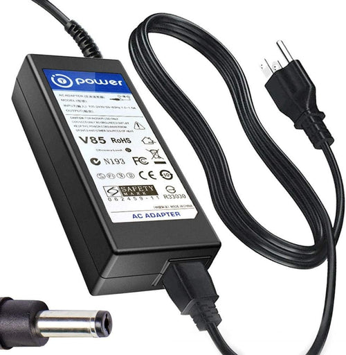 T POWER 15V Charger for Rockpals NinjaBatt Okpro Portable Power Station 200W 250W 300W & 500 Watt Solar Generator Ac Dc Adapter Power Supply