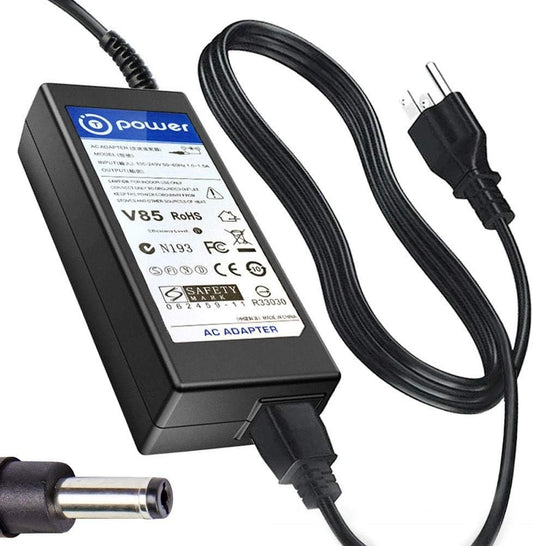 T POWER 15V Charger for Rockpals NinjaBatt Okpro Portable Power Station 200W 250W 300W & 500 Watt Solar Generator Ac Dc Adapter Power Supply
