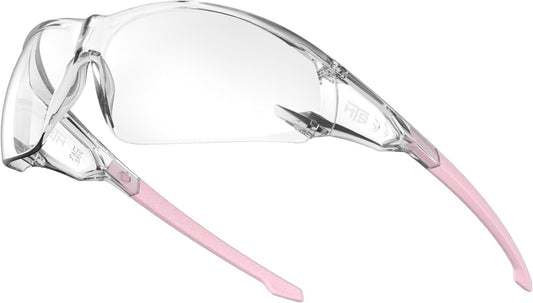 HTS HUNTERSKY S239 Sport Clear pink Small Glasses women youth protection from wind dust proof night bike riding cycling running