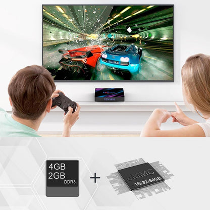 Android 10.0 TV Box, LEFFOT 4K Ultra HD Streaming Device for TV with HDR10 (2GB+16GB)