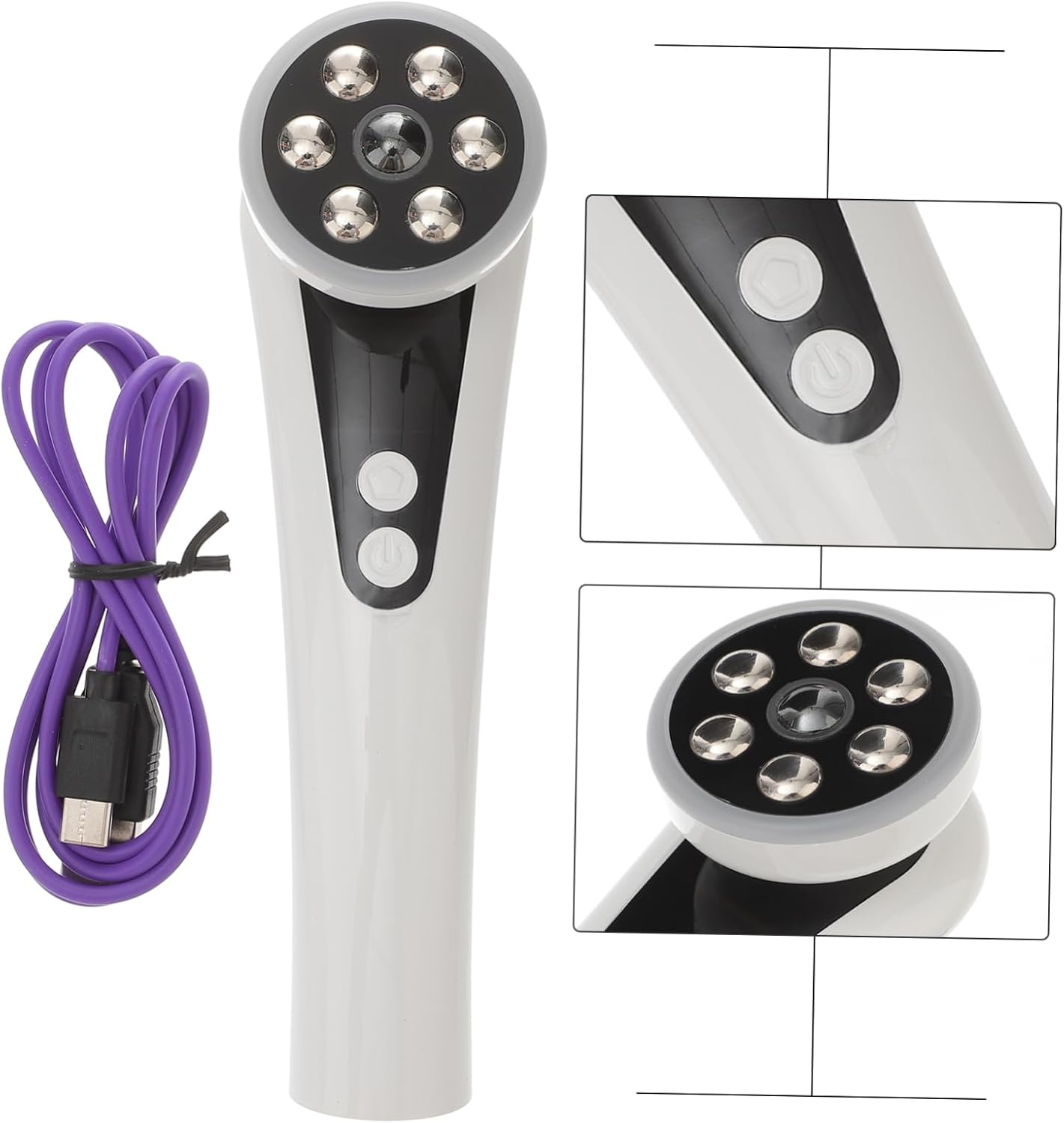 MERRYHAPY Skin Care Beauty Device Facial Massager Tool for Face Massage Serum Absorption for Younger Skin
