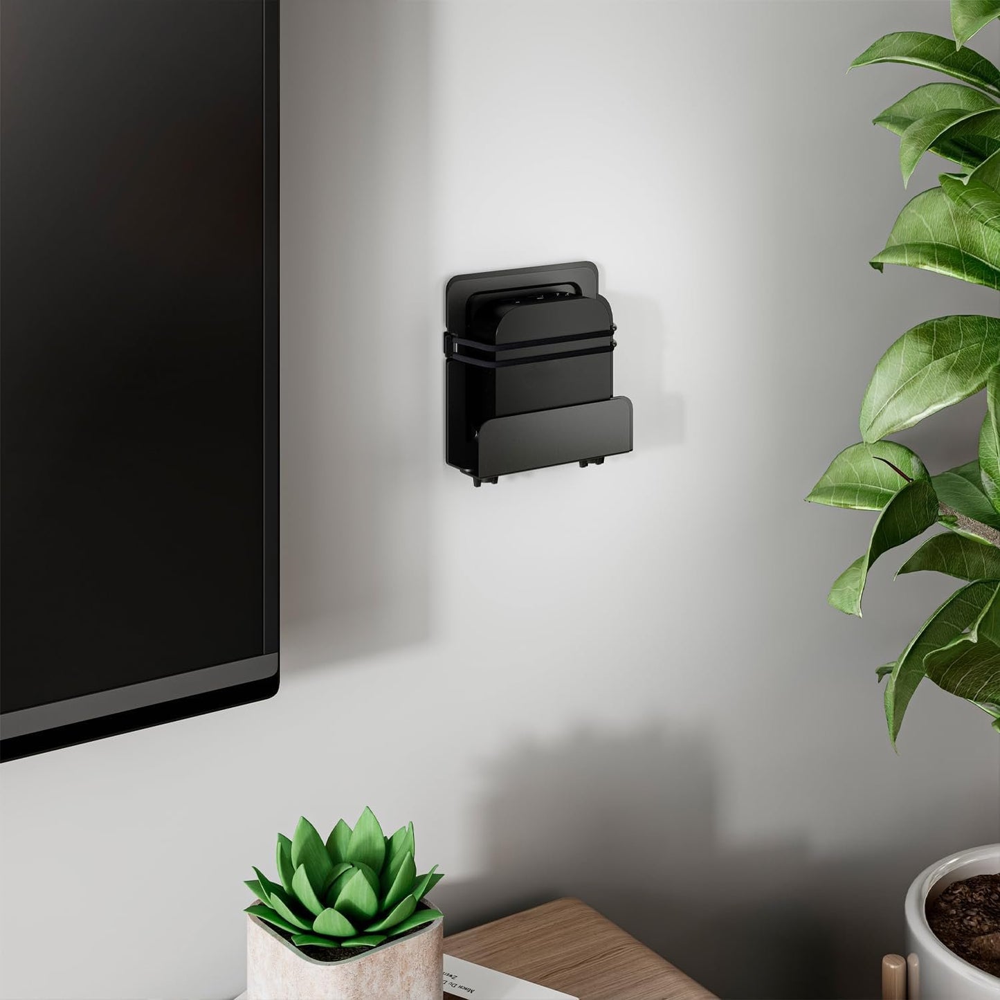 AISENS MPC02-155 Soporte Universal de Pared para Mini PC/Router