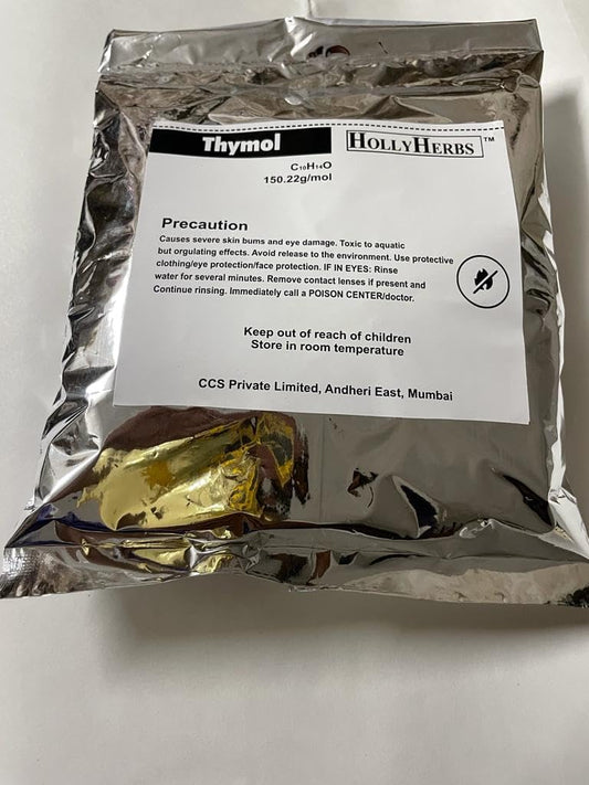 Thymol Crystals 1000 Gram Usp Grade High Aroma Compound Crystals