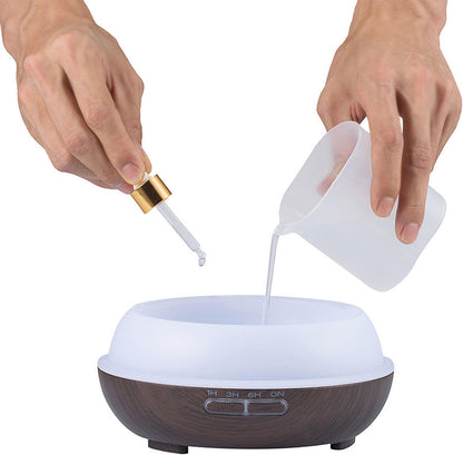Diffusers 550ML, essentiall Oil Diffuser, Aromatherapy Diffusers Air Freshener, essentiall Oil Diffuser with Remote Control, USB Charging Home Yoga Scent Diffuser with Timer for Study Room, Apartment