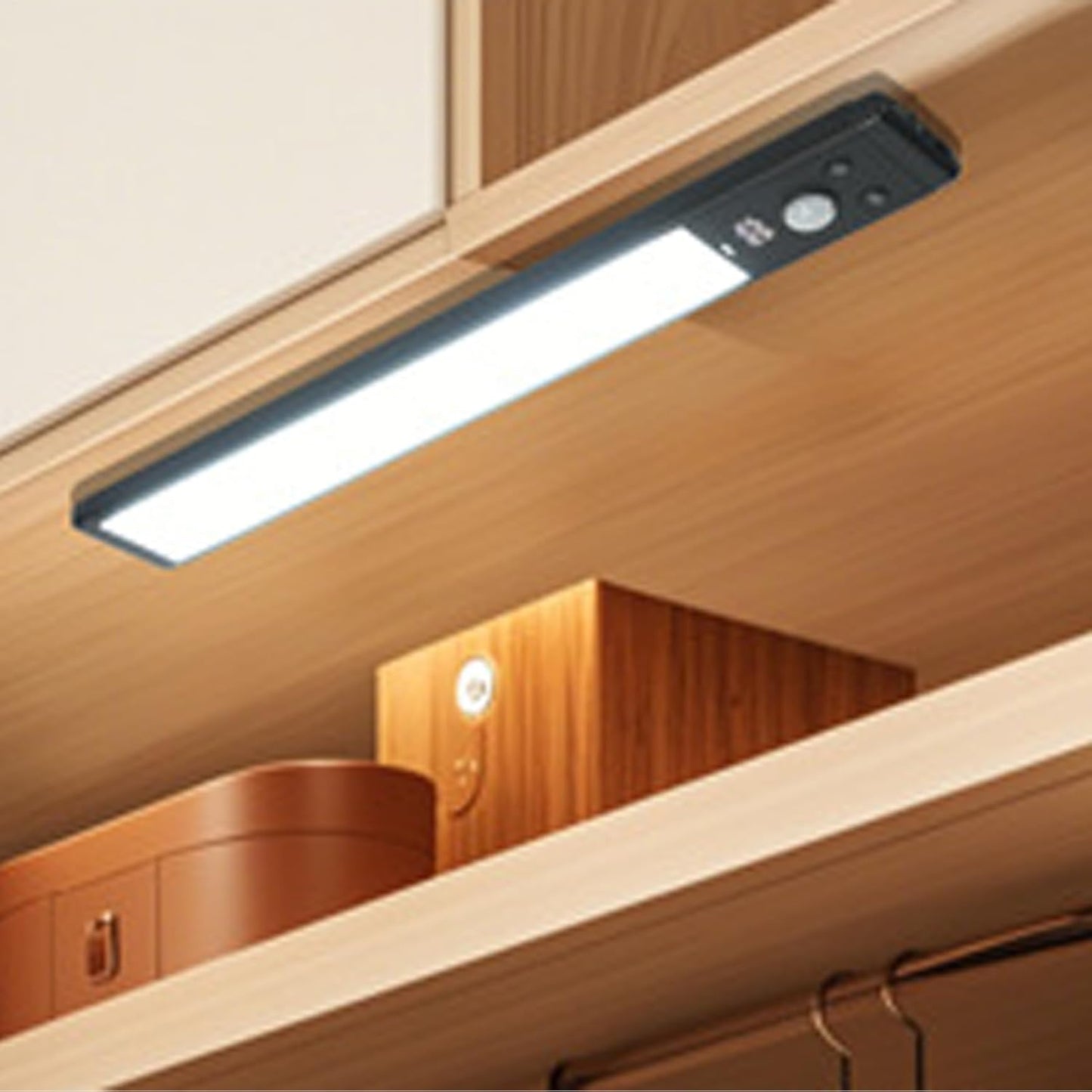 Smart Led Human Body Sensor Light, Under Cabinet Lighting, Led Motion Sensor Light Indoor Closet Lights. con illuminazione luminosa del display, funzione di risparmio energetico, 30 cm, per cucina