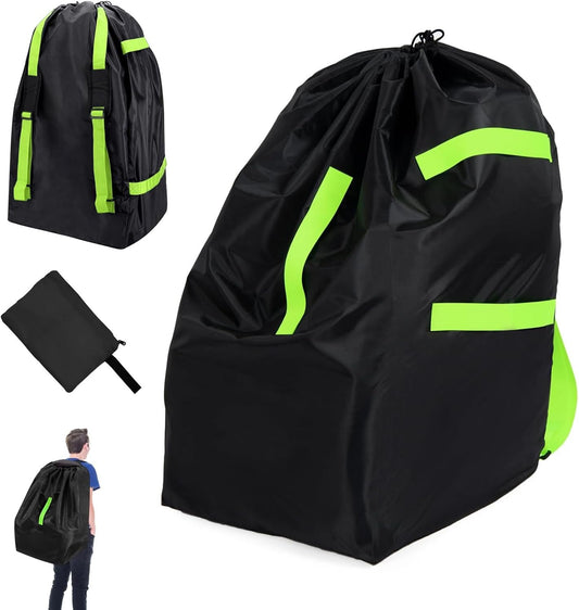 Car Seat Travel Bagï¼ŒStroller Bag for Airplane - Large Tear Resistant Gate Check Bag for Airplaneï¼ŒFits Convertible Car Seats or Double Strollersï¼ŒDurable Easy Carry Air Travel Water Resistant Protector