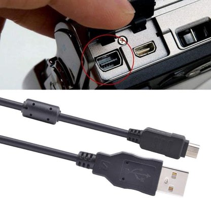 Digital Camera USB Adapter Cable CB-USB5/USB6/USB8 Data Sync Power Supply Charger Cord Compatible With Olympus Digital Cameras