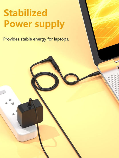 Havsisor 45W Asus Laptop Charger for UX330 UX330U UX360 UX360C UX305 UX305C X540 X541 F553 F553M F556 F556U F302 K556 K556U Taichi 21 31 ASUS Power Supply Adapter (19V 2.37A)