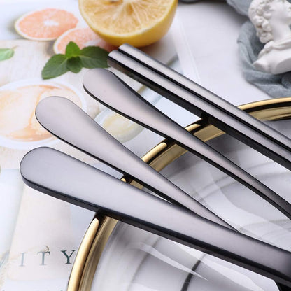 Travel Stainless Steel Utensils Set with Case – 8-Piece Reusable Flatware Kit Includes Fork, Knife, Spoon, Chopsticks, Straws, Brush & Bag – Portable Cutlery for Camping, Work, Picnic (Black)