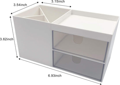 Marknor Minimalist Desk Organizer, White