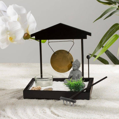 ATMOSPHERA CREATEUR D'INTERIEUR - Zen Garden Black 15 x 15 cm
