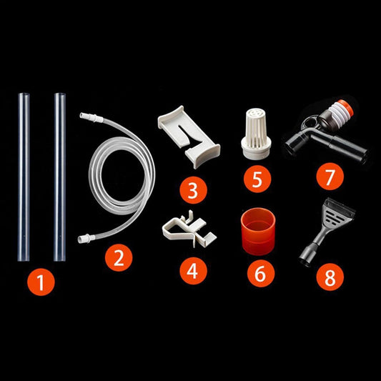 Vacuum Gravel Cleaner Kit | Aquarium Gravel Cleaner Water Changer, Fish Tank Cleaner Vacuum For Gravel And Sand Cleaning | Essential Tool For Aquarium Maintenance