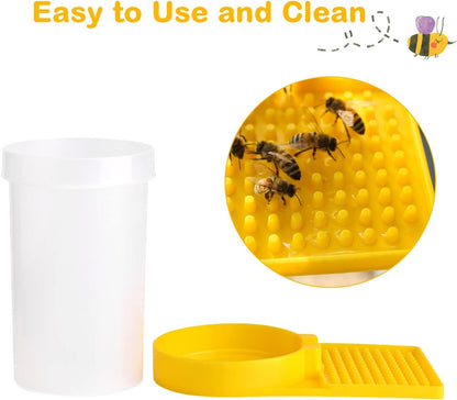 Beehive Drinking Bowl, 2Pcs Bee Feeder Beehive Drinking Bowl Beekeeping Equipment Bee Watering Station Honey Entrance Beekeeper Water Feeder, 2.76 x 5.20 inch