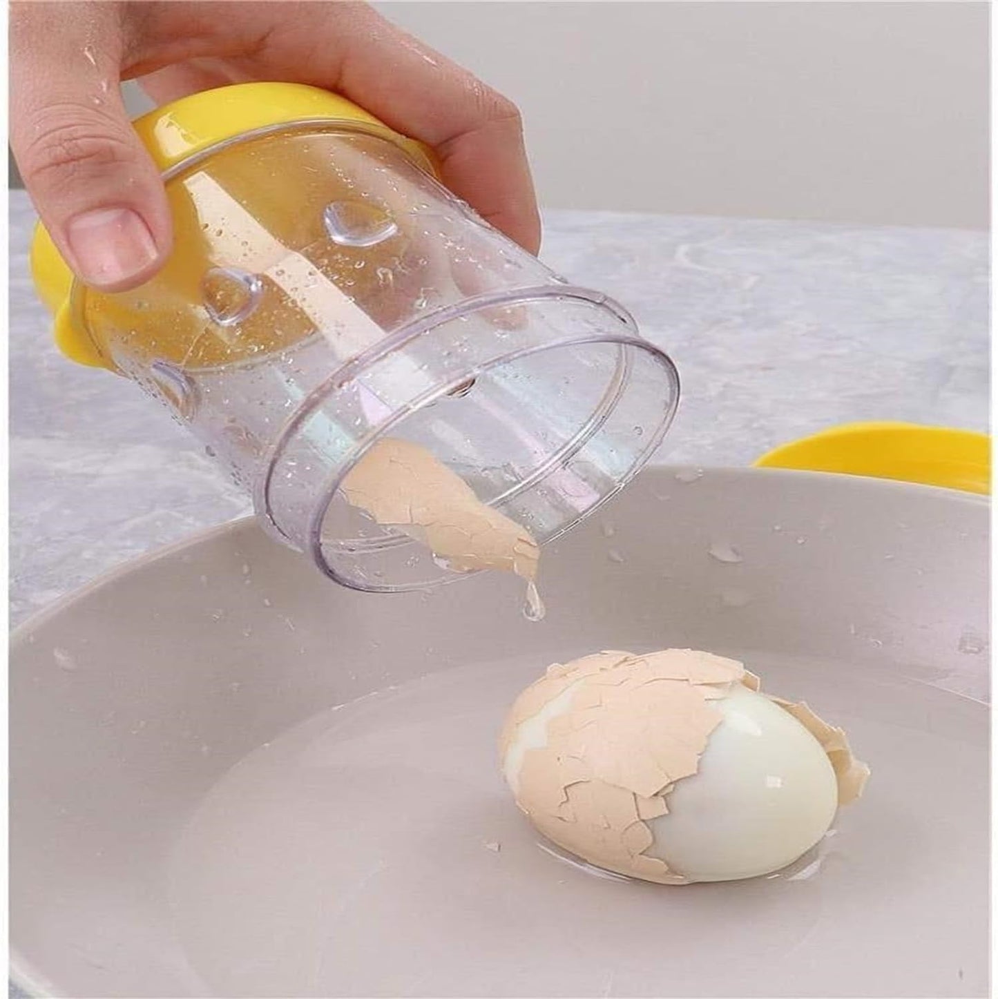 2pcs Boiled Egg Peeler Manually Boiled Egg Peeler, Egg Cracking Tool, Kitchen Gadgets Tools Egg Peeler