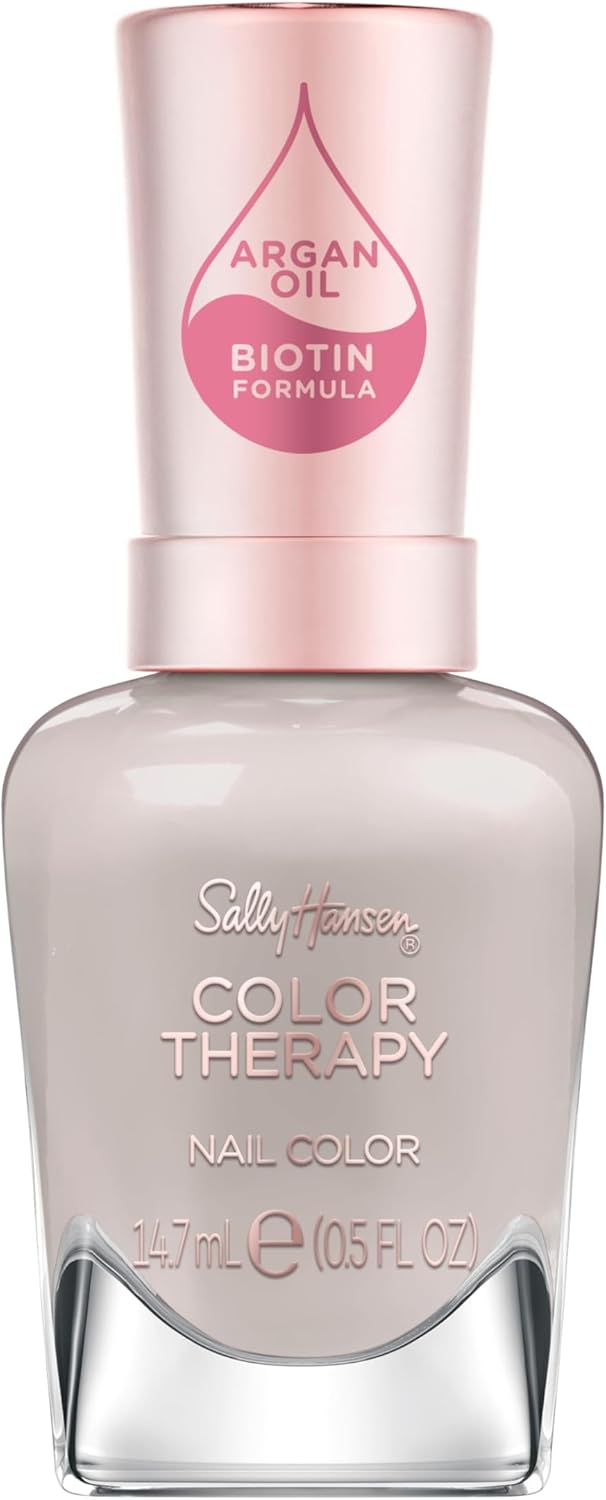 Sally Hansen Color Therapy Nail Polish, 144, Serenity Stone, Colors, Strengthens, Cares