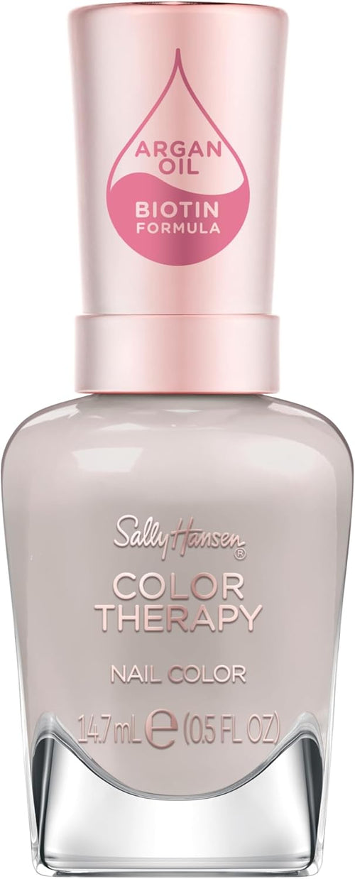 Sally Hansen Color Therapy Nail Polish, 144, Serenity Stone, Colors, Strengthens, Cares