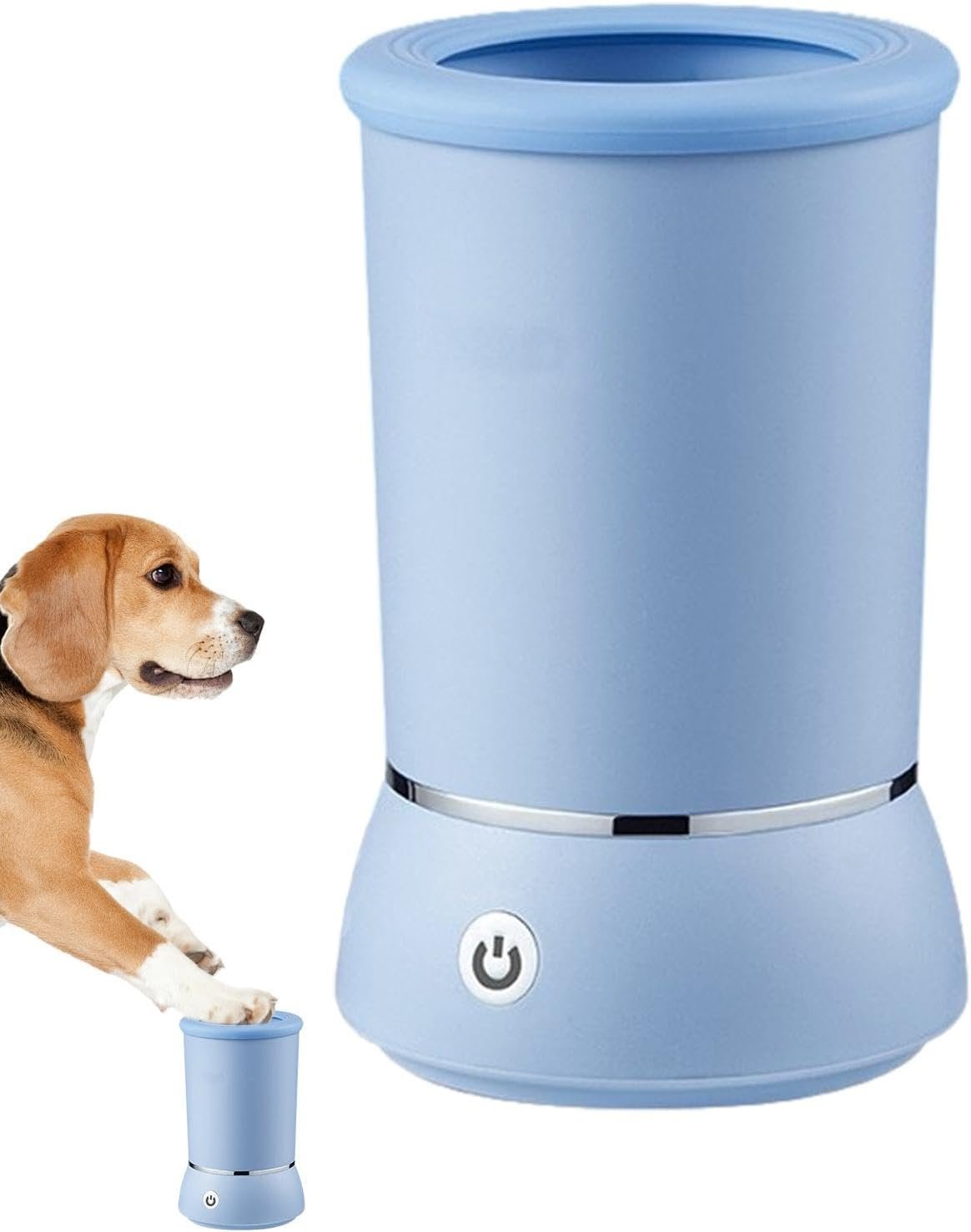 Pet Paw Cleaning Device - Automatic Dog Paw Cleaner Cup, Portable Electronic Paw Cleaner | USB Rechargeable Paw Rinsing System, Pet Paw Hygiene Device Washing Machine for Big Dog and Cat Grooming