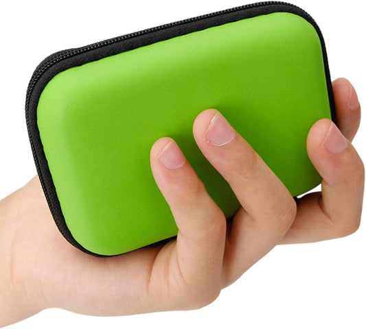 Travel Jewelry Case Small, Board Game Storage Box | Zippered Small Bag Mini Travel Makeup Carrying Case Cosmetic Bag Portable Accessories Organizer Little Pouch for Little Items