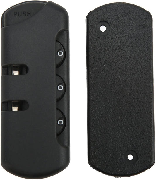 High Security 3 Digit Password Luggage Lock Durable Plastic Suitcase Lock for Travel Cases and Tool Boxes