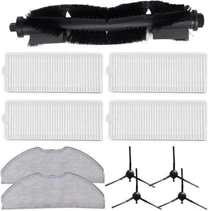 Cleaning Essentials Pack per Tapo RVA100, RV10 Series & More Caratteristiche principale spazzola, filtri, panni mocio e spazzole laterali
