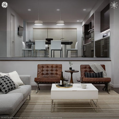 GE Lighting Cync A19 Smart Indoor Light, Works with Alexa and Google Assistant, Connected LED Bulb, 2-Pack, Soft White CLEDA199L2/SCA19