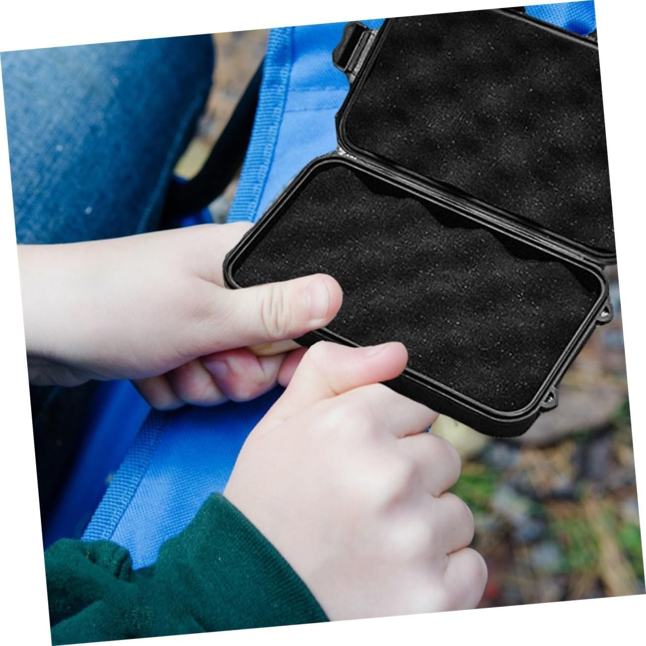 SHINEOFI Outdoor Survival Box Shockproof Storage Case for Camping and Hiking Portable