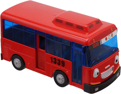 Tayo the Little Bus 120 Metal Die-Casting Bus Toy Push and Go Play Vehicles Toy & Games for Kids, Girls & Boys Animation Character Friends (GANI The Red Bus)