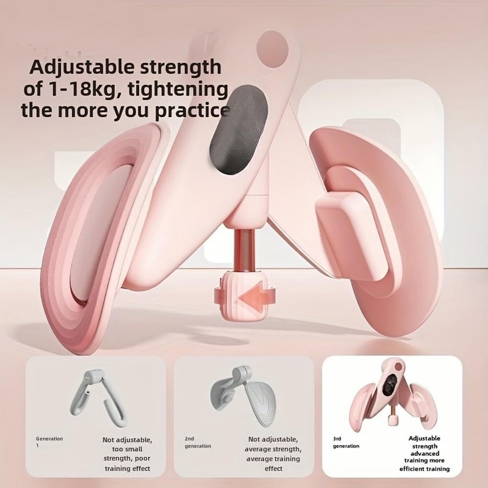 ZBDZSW Allenatore per Il Pavimento pelvico e Le Gambe Attrezzatura per Il Fitness Domestico Dimagrimento Recupero Tonificazione Muscolare Innumerevoli allenamenti Materiale ABS Resistente