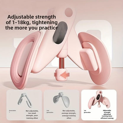 ZBDZSW Allenatore per Il Pavimento pelvico e Le Gambe Attrezzatura per Il Fitness Domestico Dimagrimento Recupero Tonificazione Muscolare Innumerevoli allenamenti Materiale ABS Resistente