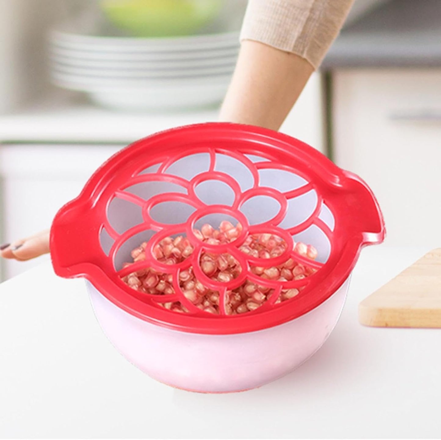 Pomegranate Cutter - Kitchen Deseeder Pomegranate Bowl,Household Kitchen Gadget Pomegranate Prep Tool, Fruit Vegetable Tools for Home Restaurant