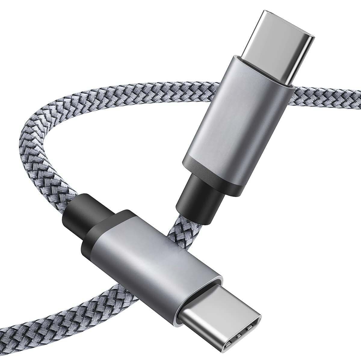 INONE Nylon USB C to Lightning Cable, USB C iPhone Charger Cable MFi Certified USB C iPhone Charger Cord Fast Charging for iPhone 14 13 Mini Pro Max 12 Mini Pro Max 11 X XS XR 8 Plus iPad (1M Silver)