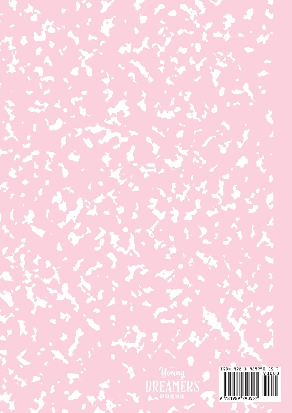 Marble Notebook A4: Pastel Pink College Ruled Journal: 1