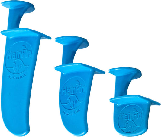 As Seen On Shark Tank - HairFin Haircut Tool Kit, Set of 3 Includes 2”, 3”, and 4” Hair Cutting Guides - Made in USA