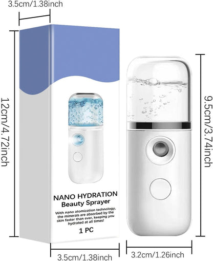 Steam Machine For Face, Facial Humidifier, Deep Cleansing Steamer, Hydrating Face Mist, Portable Facial Steamer, Skin Care Tool, Home Facial Spa, Skin Hydration Device, Compact Face Steamer, Facial