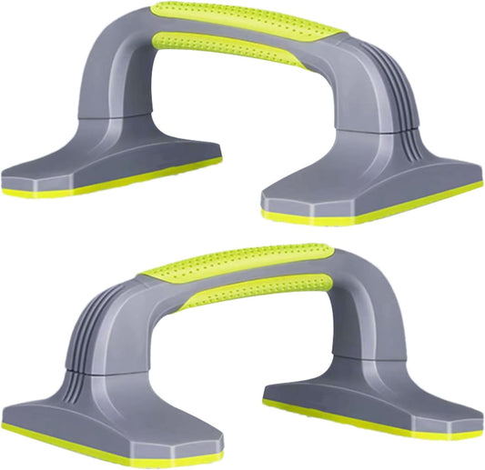 Pushup Handles, Non-Slip Grips, 2 Pack Ergonomic Helper, Adjustable Strength Training Equipment, Fitness Gear for Chest Arm Muscle Workouts, 7.87x5.51x3.54 inches