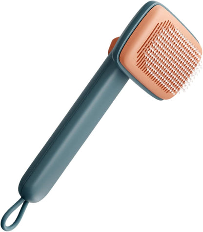 Pennello per gatti per tacco capelli corti, spazzola per capelli di gatto – Spazzole per gatti per interni | Pet Cleaner -Massaging – Cura degli attrezzi fornisce pettine regolabile spazzola per