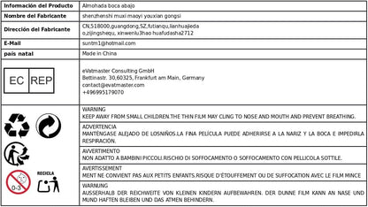 Amagogo Face Down Pillow Back Support Home Essentials Ergonomic Professional Prone Pillow