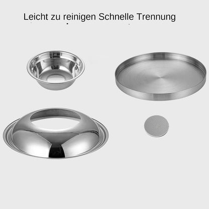 Zuasdvnk Ciotola lenta per gatti, ciotola per cibo per mangiare lentamente, ciotola per cibo integrata con irrigazione lenta, ciotola per cuccioli con imbottitura in silicone antiscivolo