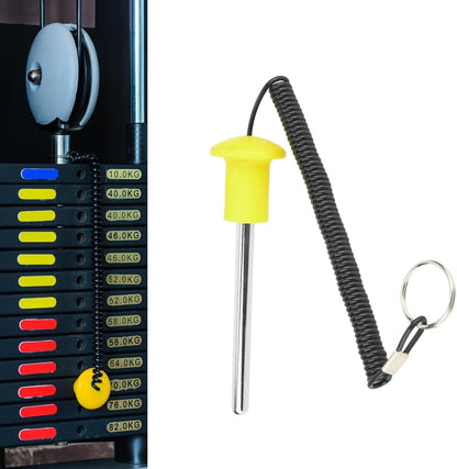 JHS-TECH Stack Pin Weights, Universal Magnetic Pins for Gym Set with Iron Lanyard, Heavy Duty Gym Accessories for Strength Training, Home Fitness