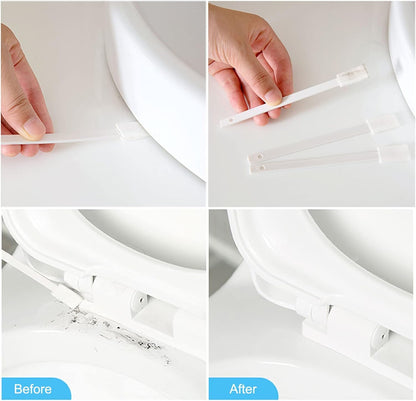 Disposable Crevice Cleaning Brushes, Disposable Toilet Bowl Brushes Crevice Hole Brushes Detail Cleaning Brushes for Toilet Corner, Window Groove, Door Track, Keyboard, etc(42 PCS)