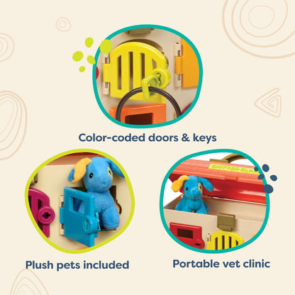 B. Critter Clinic Toy Vet Play Set