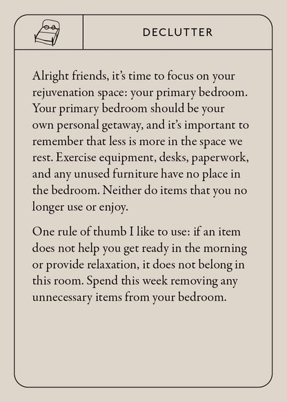 Beautifully Organized In 52 Weeks: A Home Organization Card Deck