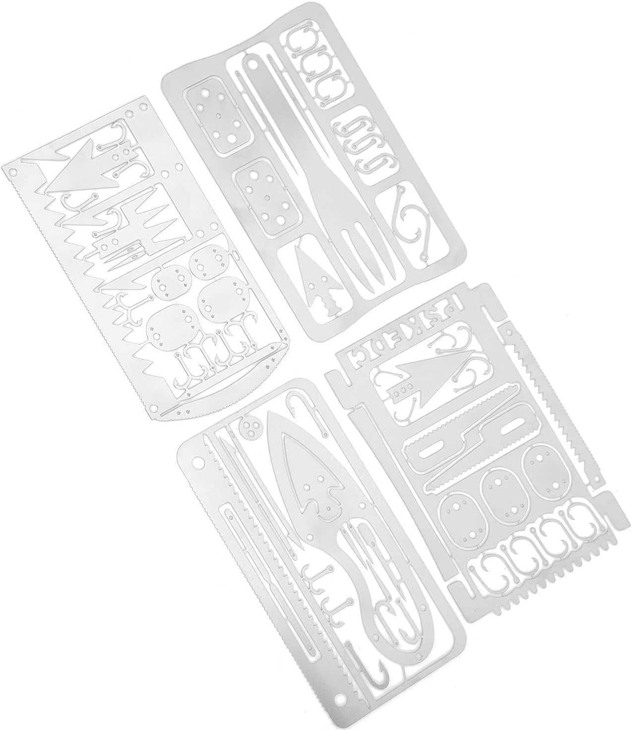 Emergency Preparedness Items, Clever Combination Camping Survival Kits Preservative Survival Card for Emergency Survival Kits Travel Tools, and Hiking Kits