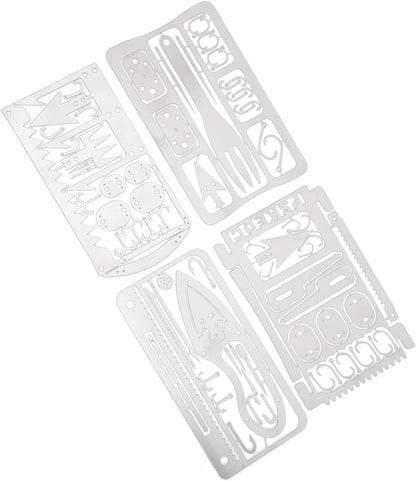 Emergency Preparedness Items, Clever Combination Camping Survival Kits Preservative Survival Card for Emergency Survival Kits Travel Tools, and Hiking Kits