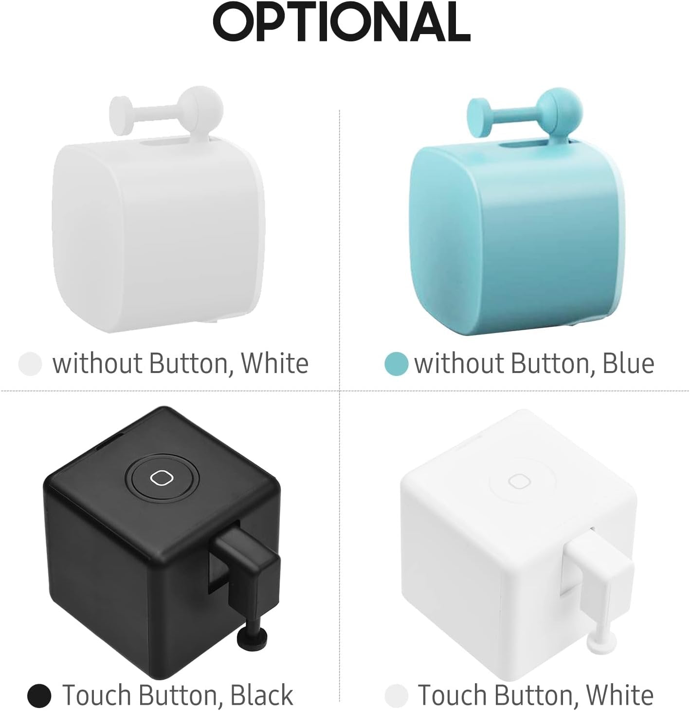 Fingerbot,Mini BT Fingerbot Home Automation Controller APP Control Voice Control Schedule Timer Fingerbot Home Appliances Switch Pusher Smart Controller (BT Gateway Required)