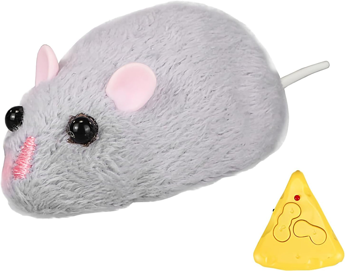 Generico Remote Control Mice Toy Cats, Interactive Hunting Companion, Adjustable Speed Feature, Realistic Movement All Cat Breeds, Indoor Outdoor Play, Fun for Living Room, Backyard