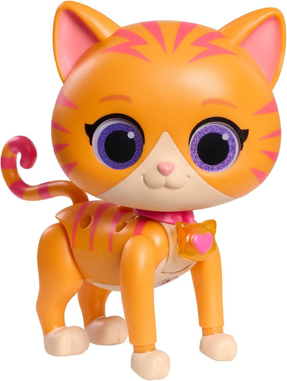 Just Play Disney Junior SuperKitties Cat-Tastic Transforming Ginny, Kids Toys for Ages 3 Up by