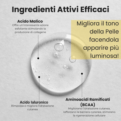 UGLY | Jaluronic Serum 30 ml - Face Serum with Hyaluronic Acid, Branched Amino Acids and Malic Acid Immediate Lifting Effect Moisturizing Serum Firming and Rebalancing for All Skin Types