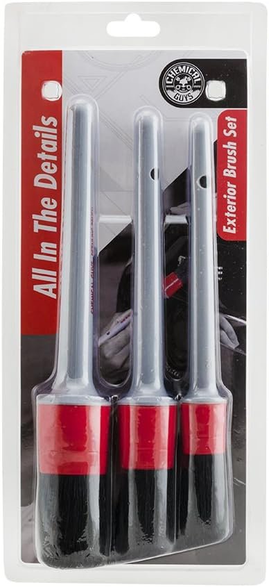 Chemical Guys ACC601 1 Pack Exterior Detailing Brush , Gray