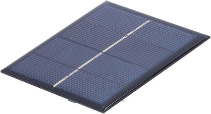 Solar Panel Charger, Solar Charging Board Cell Charging Board 1W DC2V for 1.2V AA Batteries Power Supply for Outdoor Use